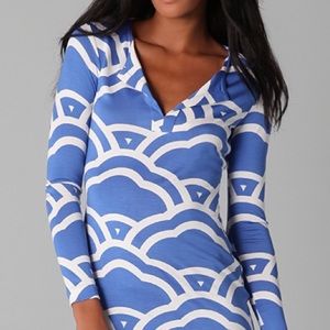 Diane VonFurstenberg Silk Knit Dress SZ 0